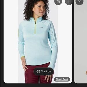 New Balance Women's Heat Grid Quarter-Zip